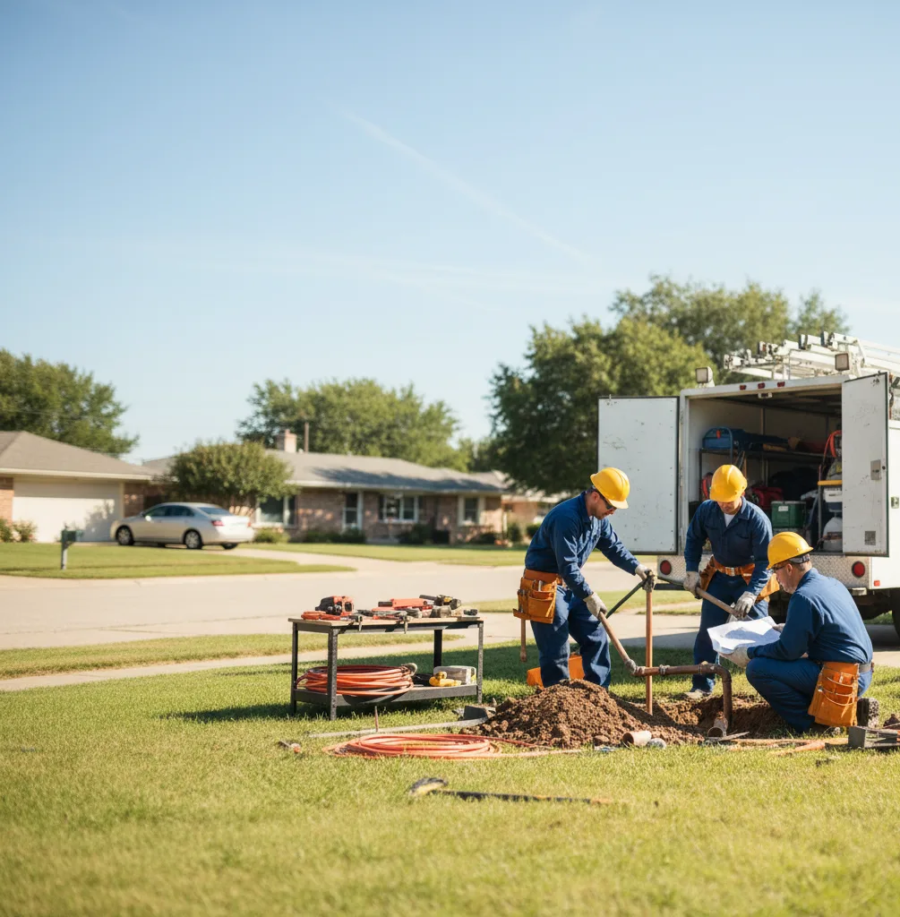 Sewer Line Repair in Brookland, AR